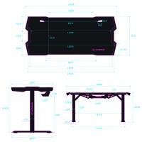 Ultradesk Force White 13